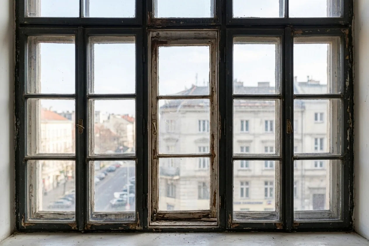 Vitrier / vitrerie à Vitry-sur-Seine — avant (chantier 2)