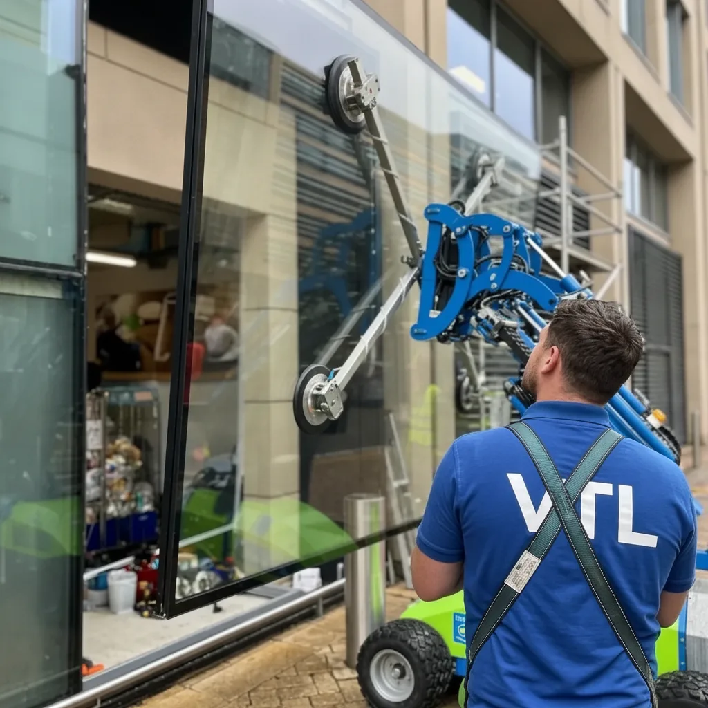 Vitrine de commerce à Vitry-sur-Seine